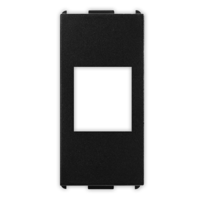 Master - PIXIA Placa para conector de teléfono y datos RJ45 (pieza) Negro