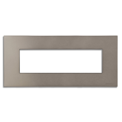 Master - PIXIA Placa de 7 módulos (pieza) Níquel