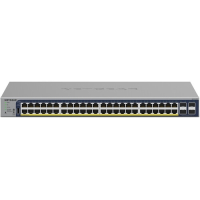 Netgear - Switch de red Busines administrable de 52 puertos 48x1G PoE+ 760W y 4xSFP (pieza) Gris