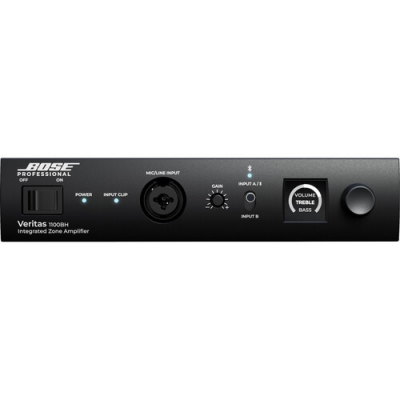 Bose-Professional - Amplificador integrado de 1 canal x 100W a 70/100V con mezclador inteligente (pieza) Negro