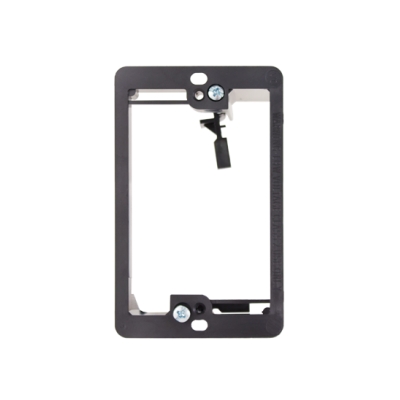 Vertical Cable - Soporte de pared de 1 espacio para placa frontal (pieza) Negro