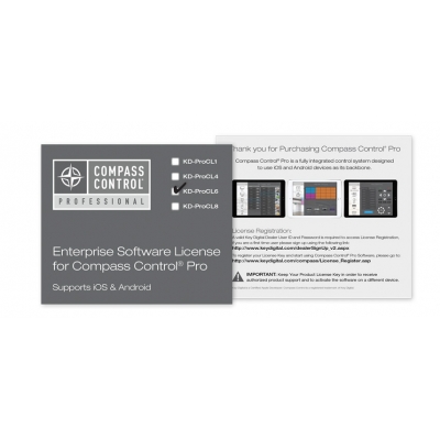 Key Digital Enterprise Software License for Compass Control (pieza)