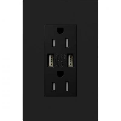 Lutron NEW ARCH 15A RECP USB TR
