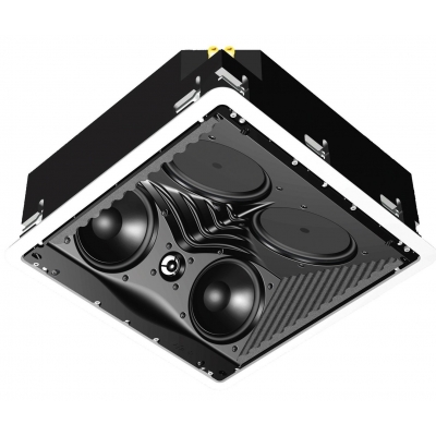 Definitive Technology In-Ceiling Speaker (1) 1” dome tweeter (2) 5.25'' bass/mid drivers (2) 6.5” sub radiators (pieza) Blanco