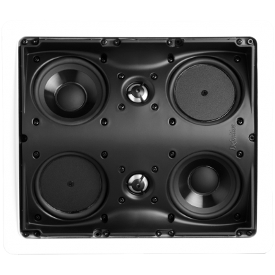 Definitive-Technology Bipolar In-Ceiling/In-Wall Speaker (2) 1” dome tweeter (2) 4.5