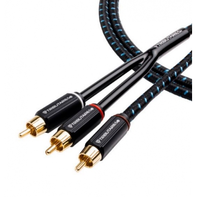 Tributaries Subwoofer Y Audio Cable Series 4 4m (pieza) Negro