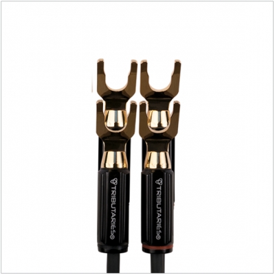 Tributaries Lug to Lug Speaker Series 4 Cable 12ft (pieza) Negro