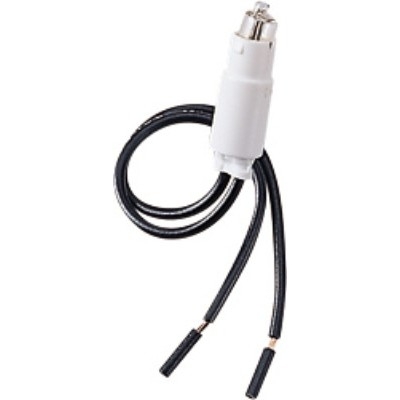 Master - Luz piloto indicadora de 127V con cable 100mm (pieza) Negro