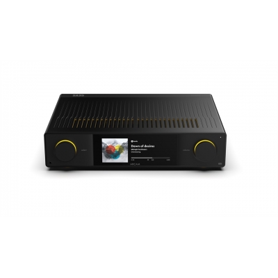 Arcam - Amplificador con streamer integrado de 2 canales x 120 watts a 8 Ohms (pieza) Negro
