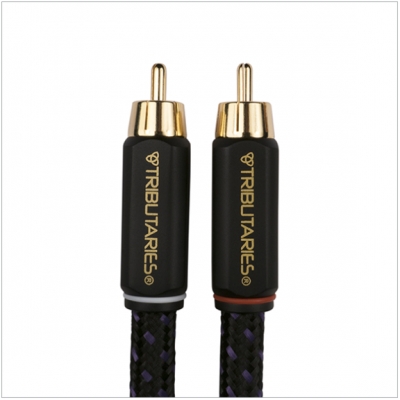 Tributaries RCA Audio Cable Series 6 4m (pieza) Negro