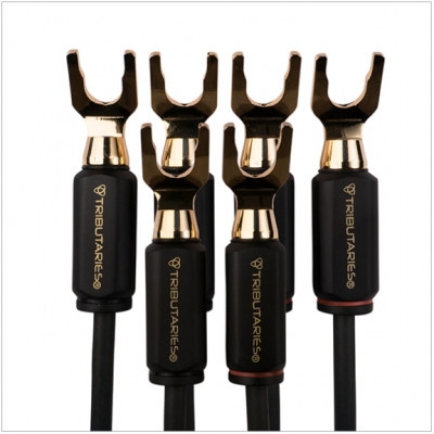 Tributaries Lug to Lug Biamp Speaker Series 6 Cable 10ft (pieza) Negro
