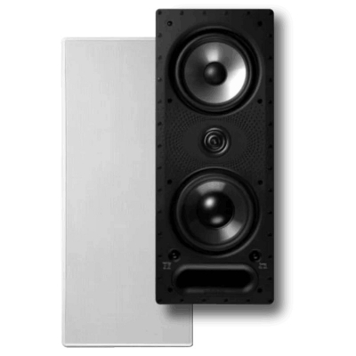 Polk High performance, 2-way In-wall Speaker, (2) 6-1/2 inch Dynamic Balance mid/woofers and (1)  1