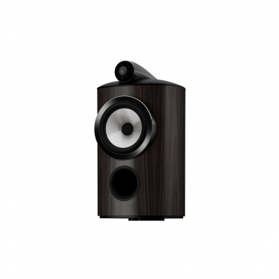 B&W - Altavoz pasivo para estantería de 2 vías con 1 Driver de MF/BF de 6.5pulg, 8 Ohms y RF(-3dB): 42Hz-28kHz (pieza) Nogal Oscuro