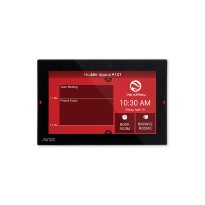 AMX 7” Acendo Book Scheduling Touch Panel (pieza) Negro