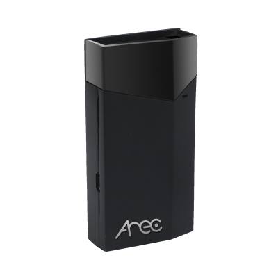 Adena - Micrófono inalámbrico omnidireccional (pieza) Negro