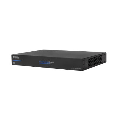 Araknis Networks Switch AN-310-SW-R-8-POE 310 Series L2 Managed Gigabit Switch with Full PoE+  8 + 2 Rear Ports Negro (pieza)
