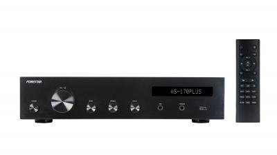 Fonestar Amplificador estereo Hi-Fi 2CH X 80W a 4 ?. Reproductor Bluetooth/FM/USB Entrada de micrófono, auxiliar y digital (pieza)
