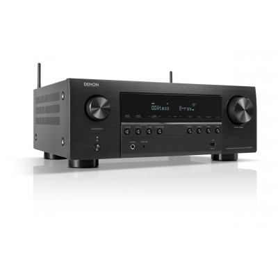 Denon Amplificador AVR-S970H 90W 7 Ch Bluetooth Capable HDR Compatible with HEOS and Dolby Atmos 8K Ultra HD AV Home Theater Receiver Negro (pieza)