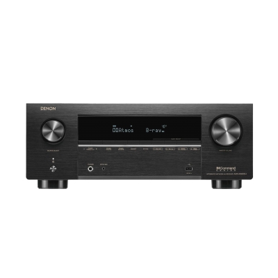 Denon Amplificador AVR-X3800H 105W 9 Ch Bluetooth Capable HDR Compatible with HEOS and Dolby Atmos 8K Ultra HD AV Home Theater Receiver  Negro(pieza)