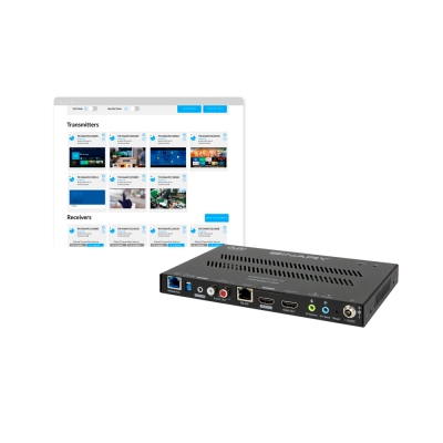 Binary Media IP B-900-MOIP-4K-TX 900 Series 4K Ultra HD Media over IP transmitter Negro (pieza)