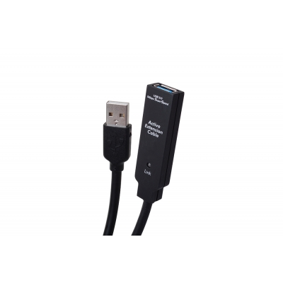 Binary USB B-USB3-EXTAA-5 3.0 A Male to A Female Extender Cable Lenth 16.4 ft Negro (pieza)