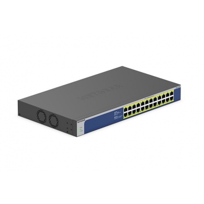 Netgear Switch No Administrable NG-GS524PP-100NAS-SW 24-Port Gigabit Ethernet High-Power PoE+ (300W) (pieza)