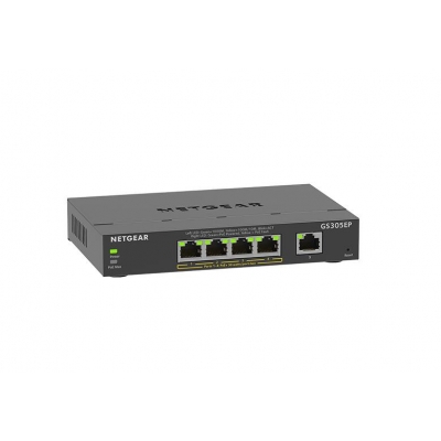 Netgear Switch NG-GS305EP-100NAS-SW 5-Port Gigabit Ethernet Plus PoE Switch (63W) (pieza)