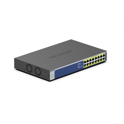 Netgear Switch No Administrable NG-GS516PP-100NAS-SW 16-Port Gigabit Ethernet High-Power PoE+ (260W) (pieza)