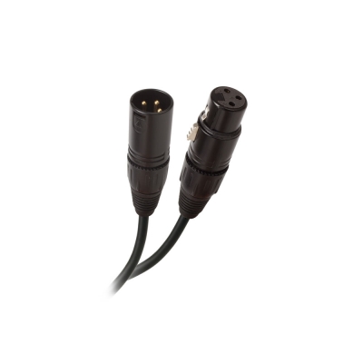 Binary 3P XLR Female to Male Cable with Gold Plated Contacts 10FT (pieza)