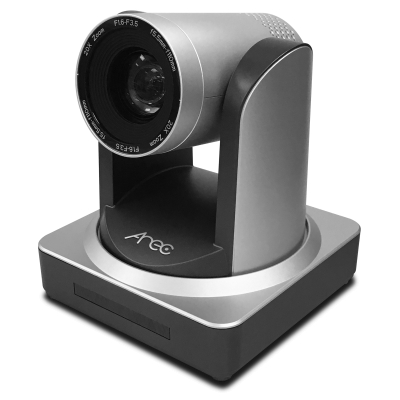 Adena - Cámara con enfoque automático, salidas USB, HDMI y de red, zoom óptico de 20x (pieza) Blanco