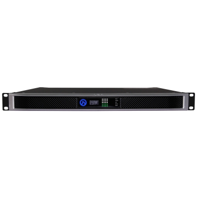 LEA - Amplificador Connect Series de 4 canales x 160W a 4/8 Ohms - 70V/100V, incluye Dante y AES67 (pieza) Negro