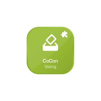 Televic Cocon Voting is a Module Within The CoCon Suite. It is a Plugin for CoCon Discussion, So The Latter is Required to Run CoCon Voting (pieza)