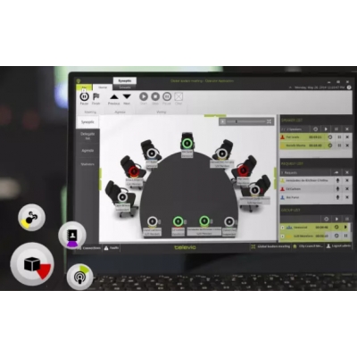 Televic CoCon Meeting Suite Combined Discussion, Voting, Signage (pieza)