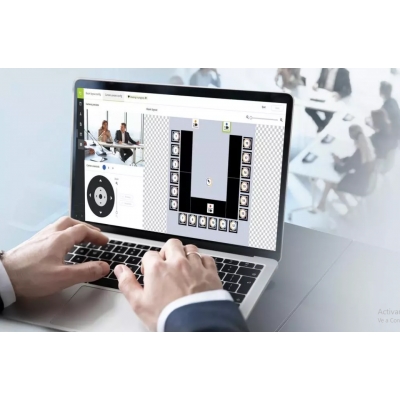 Televic License Enables Automatic Camera Tracking for a Confero Setup (pieza)