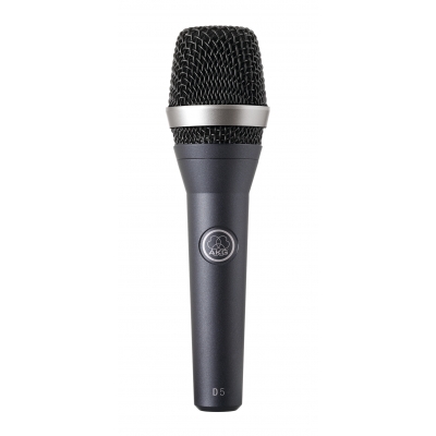 AKG Micrófonos D5S Professional dynamic vocal microphone with on/off switch Negro (pieza)