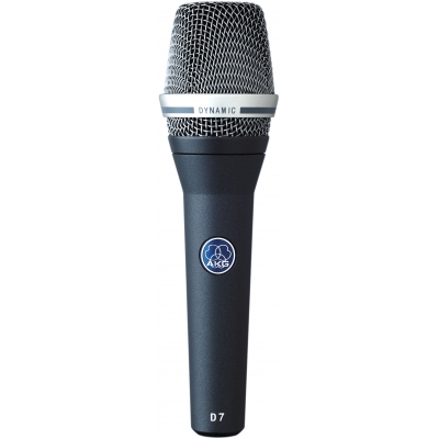 AKG Micrófonos D7 S Reference dynamic vocal microphone with on/off switch Negro (pieza)