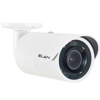  Elan Surveillance  IP  Motorized  Autofocus  4MP Outdoor Bullet Camera with IR (pieza) Blanco
