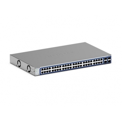 Netgear - Switch de red administrable de 48 puertos Gigabit Ethernet con 2 puertos combinados cobre/SFP y 2 puertos SFP dedicados (pieza)