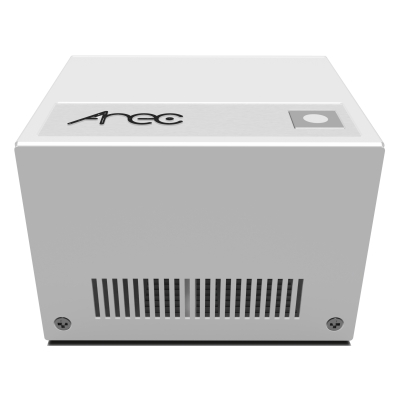 Adena - Estación de transcripción de 1 idioma y traducción de 2 idiomas automática con una licencia incluida de 10 horas y funciones de grabación y streaming en 1 fuente Full HD  (pieza) Blanco