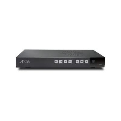 Adena Rack-Mounted Media Station That Supports Mixing, Recording, Streaming and Backing Up Video From Up to 4 Sources Simultaneously (pieza) Negro