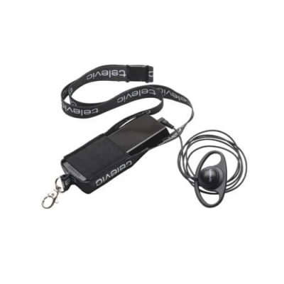 Televic Lanyard for Lingua Infrared Receiver (pieza) Negro
