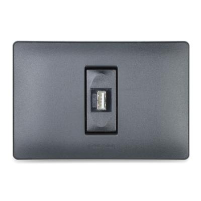 Master - Fuente de alimentación USB 2.1A 100/240V (pieza) Negro