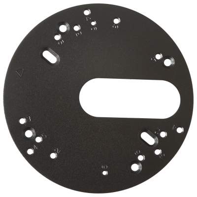 Elan Dome  Camera  Single  Gang  Box  Adapter  Plate (pieza) Negro
