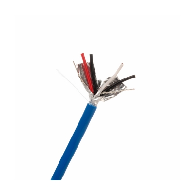Wirepath Cable de Control NST-182-SH-E-1K-BLU 18-Gauge 2-Pair Shielded Audio Control Wire (pieza)