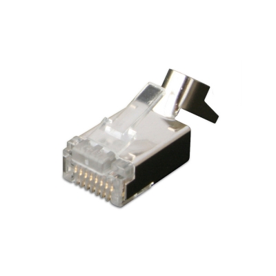 Wirepath  RJ45 Connectors for Category Shielded Wire - Pack of 50