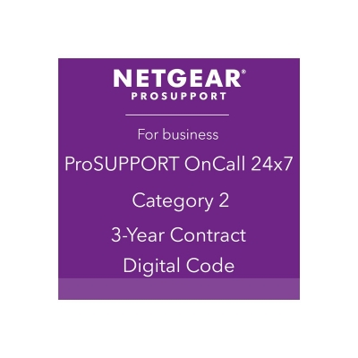 Netgear - ProSupport OnCall 24x7 Categoría 2 - Asistencia técnica - 3 Años