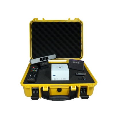 Adena - Set compacto y portátil para capturar, mezclar, grabar y transmitir en vivo que incluye LS-US2, A-VC01 y A-BR02 (pieza) Amarillo