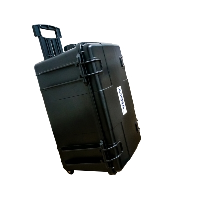 Adena - Estuche grande rígido portátil (pieza) Negro