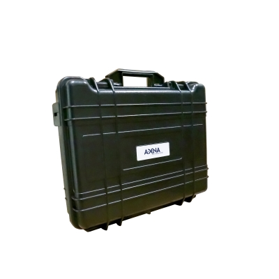 Adena - Estuche pequeño rígido portátil (pieza) Negro