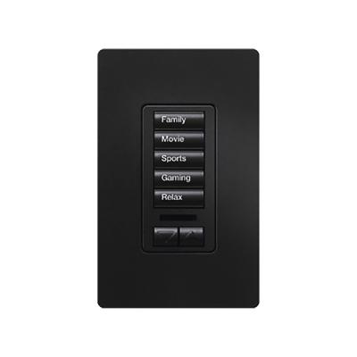 RA2 5BRL WALL KEYPAD marca Lutron modelo RRD-W5BRL-BL